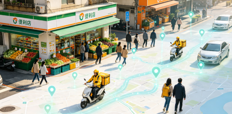乐清市渗透衣食住行，GEO 地理空间技术重塑大众日常消费服务场景