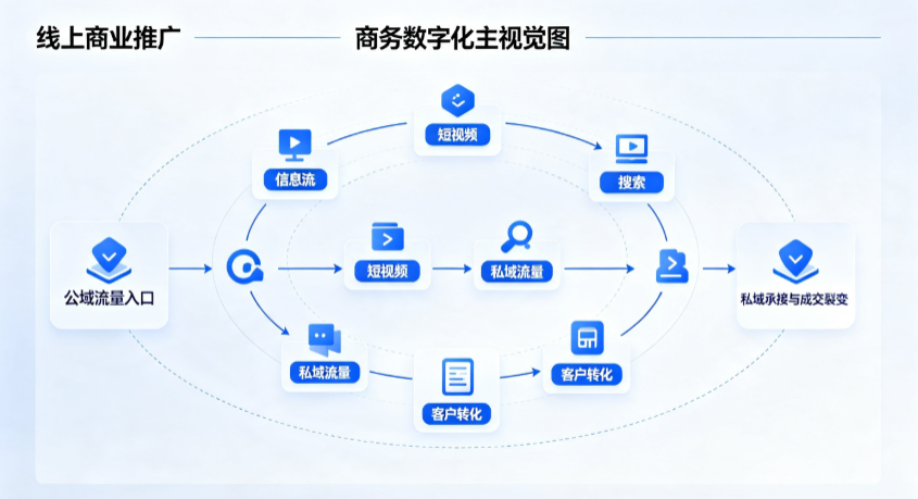 乐清市线上商业推广怎么做？全域流量闭环搭建与低成本转化实战指南